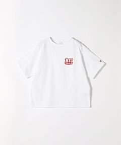 Champion:〈洗濯機可能〉グラフィック ロゴTEE