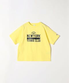 Champion:〈洗濯機可能〉グラフィック ロゴTEE