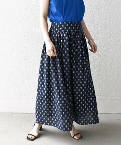 SHIPS / シップス その他パンツ | SHIPS any:〈洗濯機可能〉グリッター プリント ギャザー キュロット パンツ