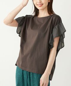 SHIPS / シップス Tシャツ | SHIPS Colors:〈洗濯機可能〉シルケット 天竺 オーバー トップス