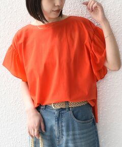 SHIPS / シップス Tシャツ | 【WEB限定】SHIPS Colors:〈手洗い可能〉シルケット 天竺 オーバー トップス◇