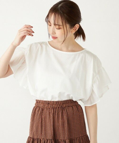 SHIPS / シップス Tシャツ | 【WEB限定】SHIPS Colors:〈手洗い可能〉シルケット 天竺 オーバー トップス◇ | 詳細11