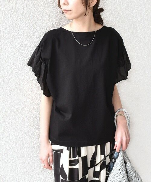 SHIPS / シップス Tシャツ | 【WEB限定】SHIPS Colors:〈手洗い可能〉シルケット 天竺 オーバー トップス◇ | 詳細25