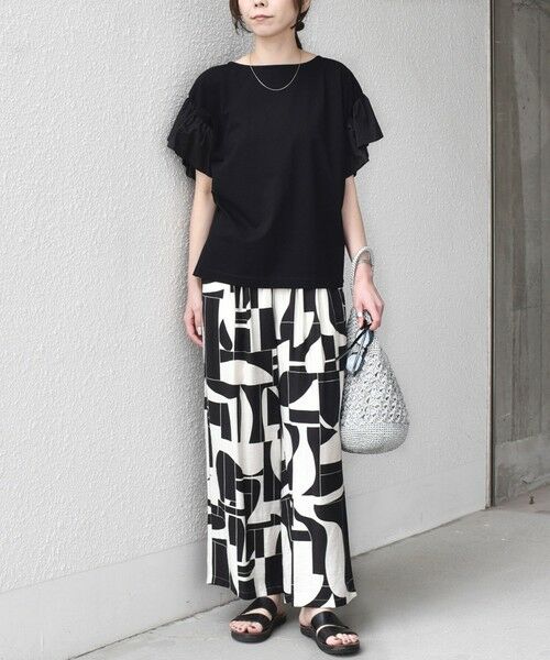 SHIPS / シップス Tシャツ | 【WEB限定】SHIPS Colors:〈手洗い可能〉シルケット 天竺 オーバー トップス◇ | 詳細26