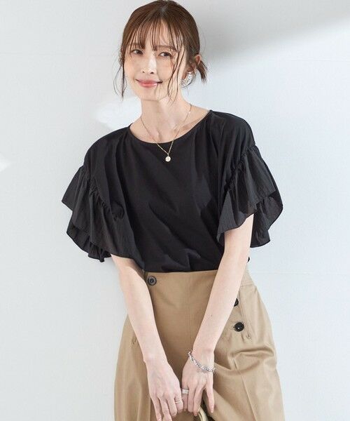 SHIPS / シップス Tシャツ | 【WEB限定】SHIPS Colors:〈手洗い可能〉シルケット 天竺 オーバー トップス◇ | 詳細26