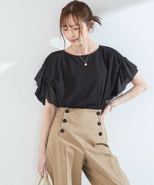 SHIPS / シップス Tシャツ | 【WEB限定】SHIPS Colors:〈手洗い可能〉シルケット 天竺 オーバー トップス◇ | 詳細27