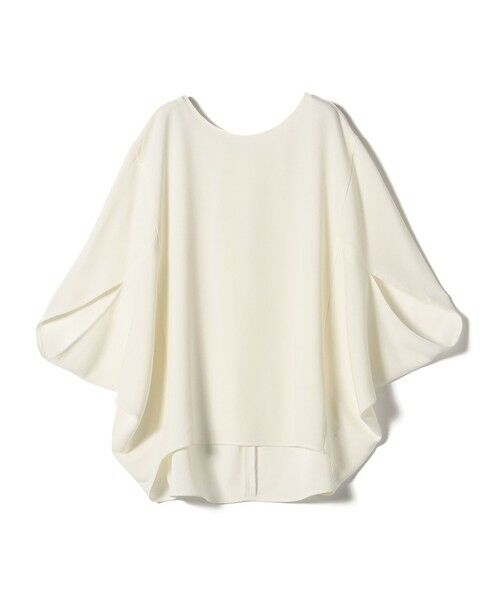 SHIPS / シップス シャツ・ブラウス | 〈接触冷感 / 手洗い可能〉アセテート混 バック サテン ドルマン ブラウス | 詳細12