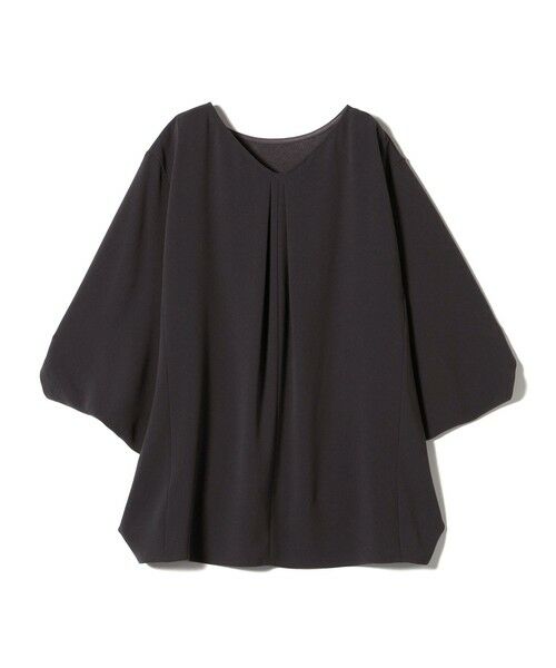 SHIPS / シップス シャツ・ブラウス | 〈接触冷感 / 手洗い可能〉アセテート混 バック サテン ドルマン ブラウス | 詳細28