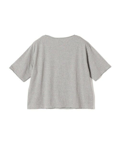 SHIPS for women / シップスウィメン カットソー | SHIPS Primary Navy Label:Vネック ボクシー Tシャツ | 詳細2