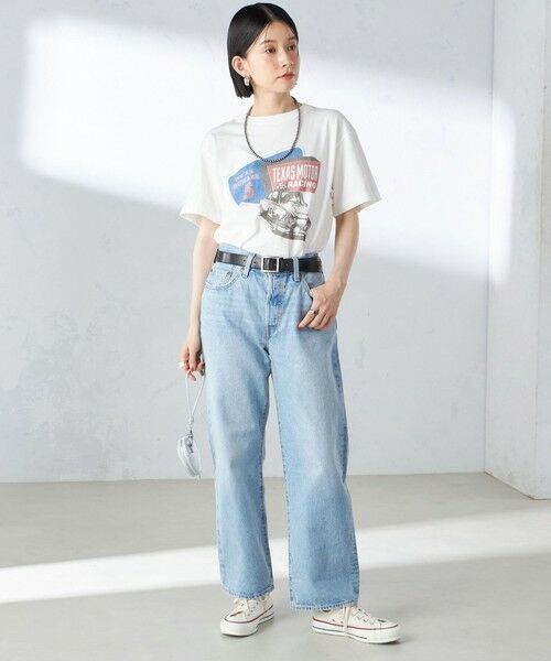 SHIPS for women / シップスウィメン Tシャツ | 【SHIPS別注】Odub:〈手洗い可能〉ロゴ プリント TEE | 詳細20