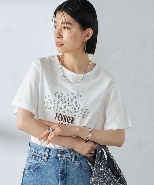 SHIPS for women / シップスウィメン Tシャツ | 【SHIPS別注】MCL:ロゴ TEE | 詳細7