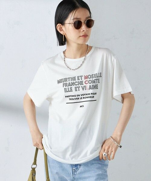 SHIPS for women / シップスウィメン Tシャツ | 《予約》【SHIPS別注】MCL:ロゴ TEE◆ | 詳細17
