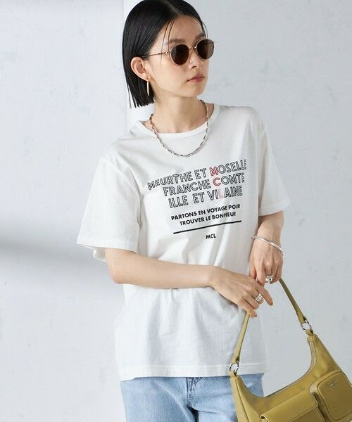 SHIPS for women / シップスウィメン Tシャツ | 《予約》【SHIPS別注】MCL:ロゴ TEE◆ | 詳細22