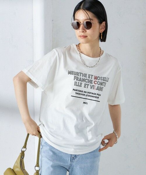 SHIPS for women / シップスウィメン Tシャツ | 【SHIPS別注】MCL:ロゴ TEE | 詳細23