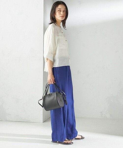 SHIPSシップス フレンチリネンタックパンツ麻グリーン緑ワイドパンツLサイズ 楽天市場】【SALE／70%OFF】*＜手洗い可能＞フレンチリネン
