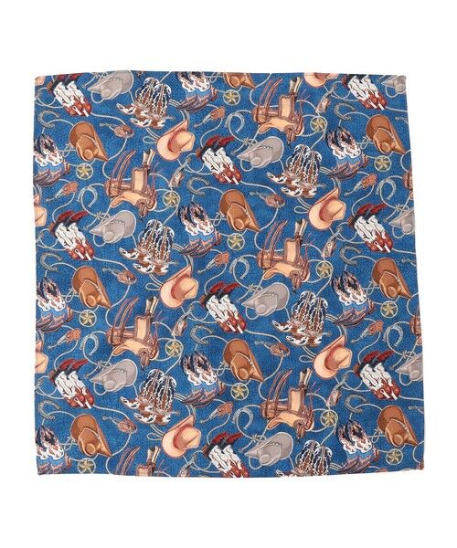 SHIPS / シップス バンダナ・スカーフ | ROCKMOUNT:バンダナ(ブルー)