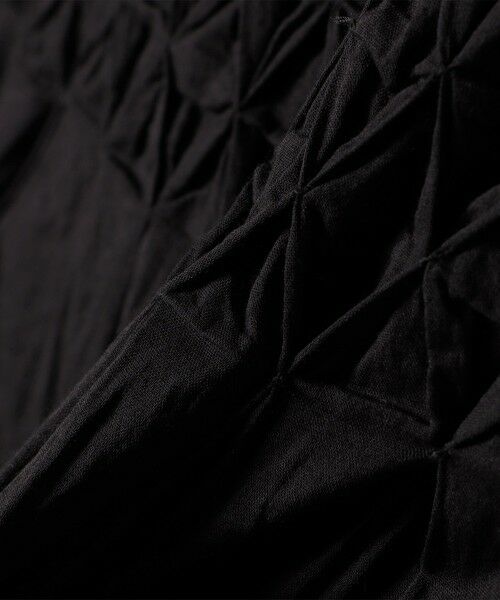 SHIPS / シップス ロング・マキシ丈ワンピース | 【WEB限定】SHIPS any: ハンドスモッキング  コットン フレア ノースリーブ ワンピース | 詳細13