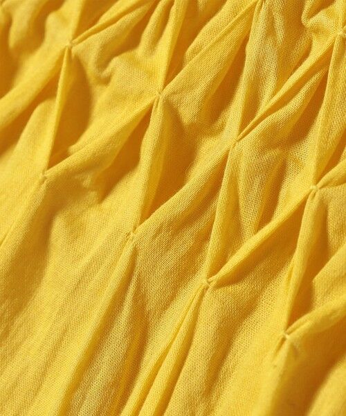 SHIPS / シップス ロング・マキシ丈ワンピース | 《一部追加予約》【WEB限定】SHIPS any: ハンドスモッキング  コットン フレア ノースリーブ ワンピース | 詳細21