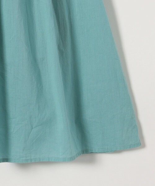 SHIPS / シップス ロング・マキシ丈ワンピース | 【WEB限定】SHIPS any: ハンドスモッキング  コットン フレア ノースリーブ ワンピース | 詳細25