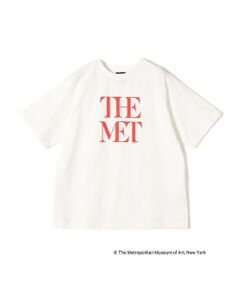 SHIPS Colors:THE MET コラボ ロゴ プリントTシャツ