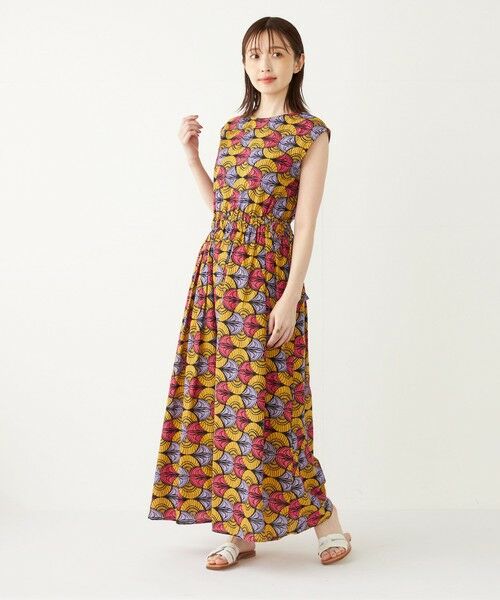 SHIPS for women / シップスウィメン ロング・マキシ丈ワンピース | SHIPS Colors:〈手洗い可能〉バティック プリント ワンピース | 詳細18