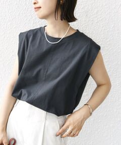 〈手洗い可能〉ワンコットン フレンチ スリーブ TEE