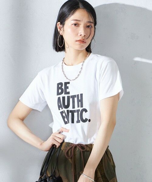 SHIPS for women / シップスウィメン Tシャツ | 【SHIPS別注】81BRANCA:バリエーション ロゴ TEE  2 | 詳細3