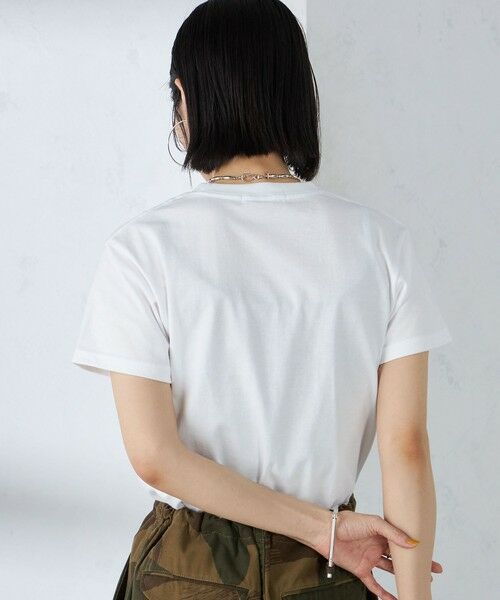 SHIPS for women / シップスウィメン Tシャツ | 【SHIPS別注】81BRANCA:バリエーション ロゴ TEE  2 | 詳細6