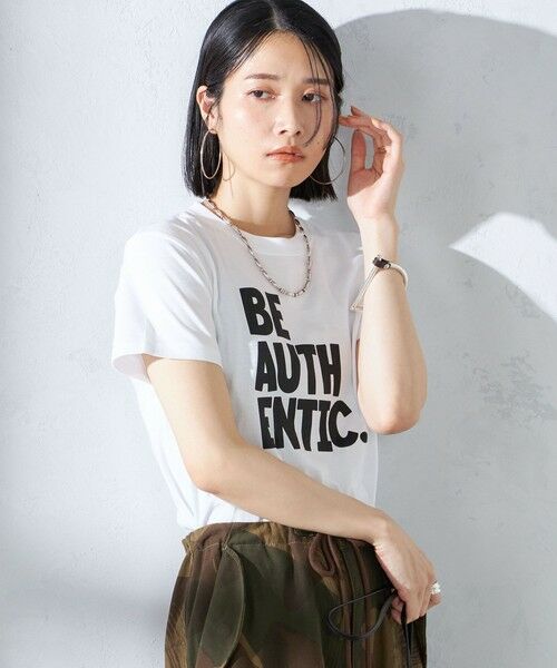 SHIPS for women / シップスウィメン Tシャツ | 【SHIPS別注】81BRANCA:バリエーション ロゴ TEE  2 | 詳細8