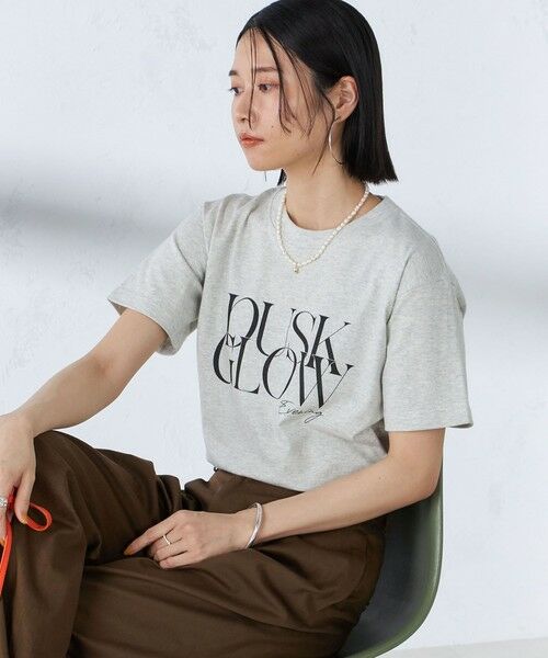 SHIPS for women / シップスウィメン Tシャツ | 【SHIPS別注】81BRANCA:バリエーション ロゴ TEE  2 | 詳細25