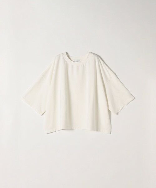 SHIPS / シップス Tシャツ | 《一部追加予約》【WEB限定】SHIPS any:〈洗濯機可能〉インレイ ハーフスリーブ ショートTEE | 詳細8