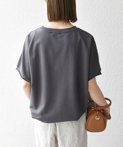 SHIPS / シップス Tシャツ | SHIPS any:〈洗濯機可能〉インレイ コクーン ショートスリーブ プルオーバー | 詳細16