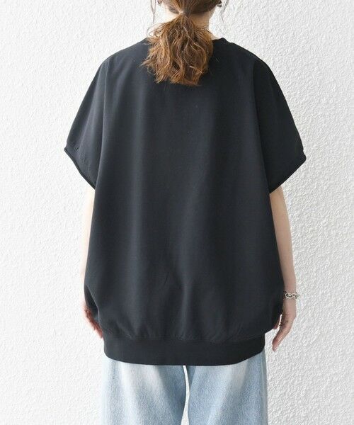 SHIPS / シップス Tシャツ | 《一部予約》【WEB限定】SHIPS any:〈洗濯機可能〉インレイ コクーン ショートスリーブ プルオーバー | 詳細28