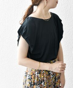 SHIPS / シップス Tシャツ | SHIPS any:〈洗濯機可能〉タックスリーブ デザイン TEE