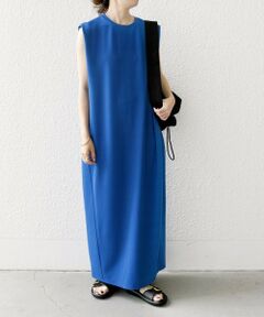 SHIPS / シップス ロング・マキシ丈ワンピース | SHIPS any:〈手洗い可能〉ショルダータック ワンピース