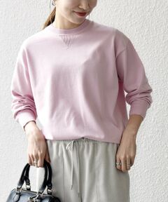 SHIPS / シップス ニット・セーター | 《一部追加予約》SHIPS any:〈手洗い可能〉スウェットライク ニット プルオーバー