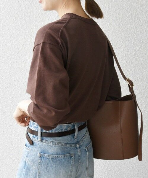 SHIPS / シップス ニット・セーター | 《一部追加予約》SHIPS any:〈手洗い可能〉スウェットライク ニット プルオーバー | 詳細25