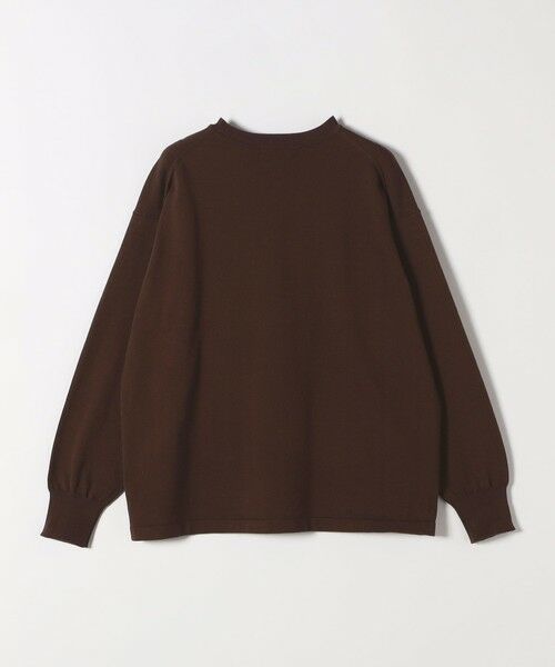 SHIPS / シップス ニット・セーター | 《一部追加予約》SHIPS any:〈手洗い可能〉スウェットライク ニット プルオーバー | 詳細30