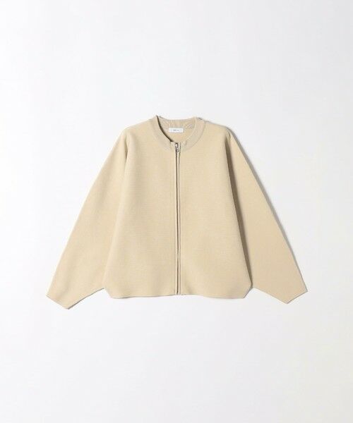 SHIPS / シップス カーディガン・ボレロ | 《一部追加予約》【WEB限定】SHIPS any:〈手洗い可能〉ドルマン ジップ ブルゾン カーディガン | 詳細8