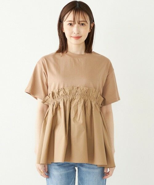 SHIPS for women / シップスウィメン カットソー | SHIPS Colors:〈手洗い可能〉フハク ドッキング TEE 2◇ | 詳細7