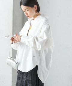 SHIPS / シップス シャツ・ブラウス | 〈洗濯機可能〉ピンオックス 刺繍 オーバー シャツ