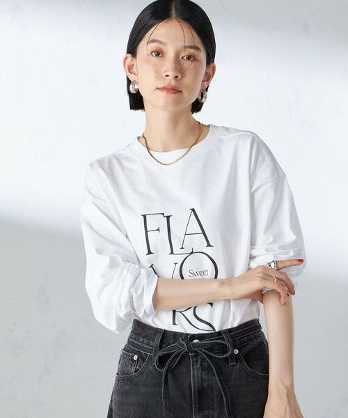 SHIPS for women / シップスウィメン カットソー（半袖以外） | 【SHIPS別注】Champion: ロング スリーブ TEE | 詳細4