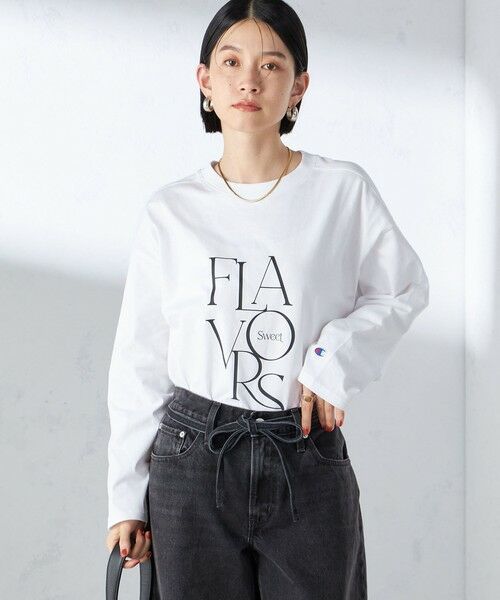 SHIPS for women / シップスウィメン カットソー（半袖以外） | 【SHIPS別注】Champion: ロング スリーブ TEE | 詳細6