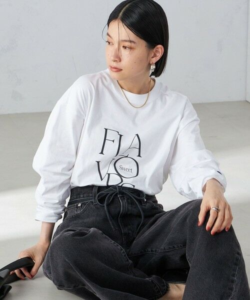 SHIPS for women / シップスウィメン カットソー（半袖以外） | 【SHIPS別注】Champion: ロング スリーブ TEE | 詳細10