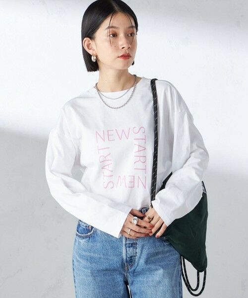 SHIPS for women / シップスウィメン カットソー（半袖以外） | 【SHIPS別注】Champion: ロング スリーブ TEE | 詳細21