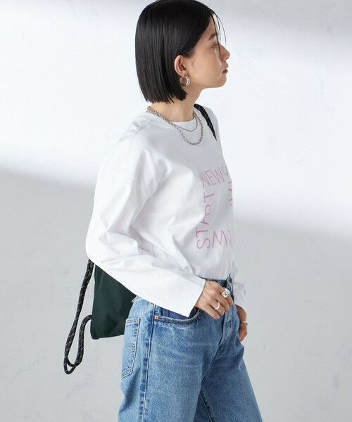 SHIPS for women / シップスウィメン カットソー（半袖以外） | 【SHIPS別注】Champion: ロング スリーブ TEE | 詳細25