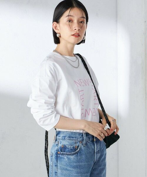 SHIPS for women / シップスウィメン カットソー（半袖以外） | 【SHIPS別注】Champion: ロング スリーブ TEE | 詳細28