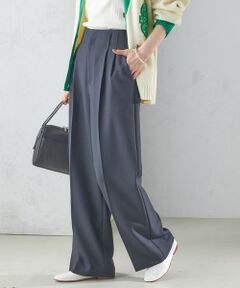 SHIPS / シップス その他パンツ | 〈手洗い可能〉シャーク ツイード タック パンツ