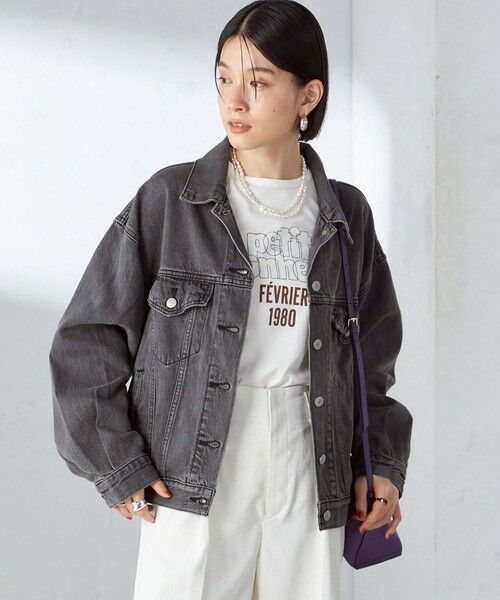 SHIPS for women / シップスウィメン Gジャン・デニムジャケット | Levi’s:90S TRUCKER | 詳細11