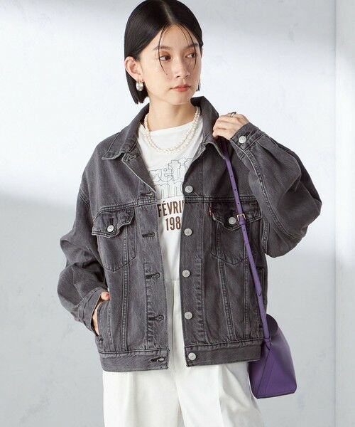 SHIPS for women / シップスウィメン Gジャン・デニムジャケット | Levi’s:90S TRUCKER | 詳細16